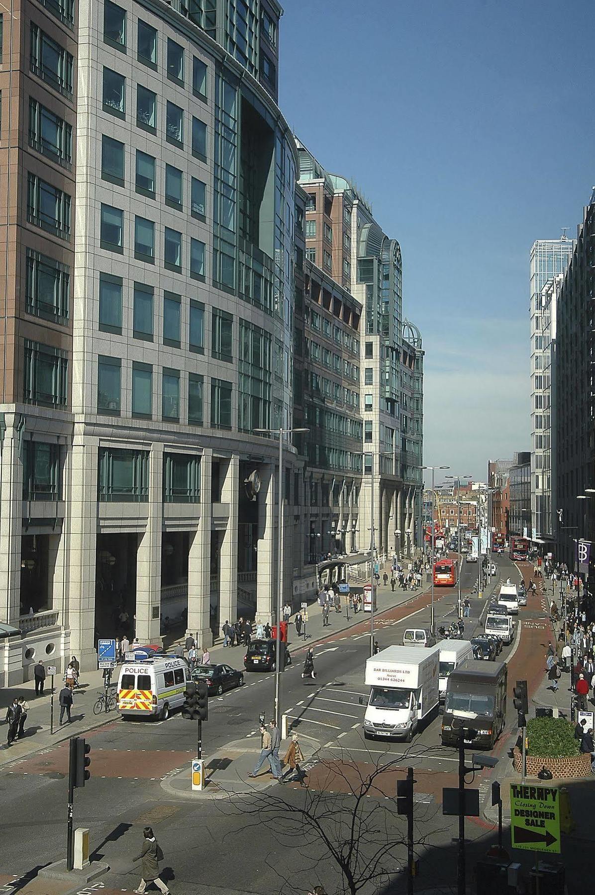 196 Bishopsgate Apartment Londra Exterior foto